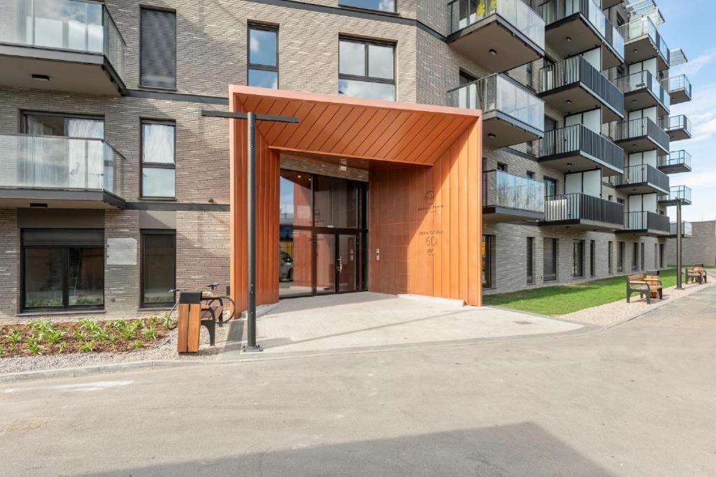 Gdansk Nad Motlawa Nowy Apartament Nadmotlawie Dış mekan fotoğraf
